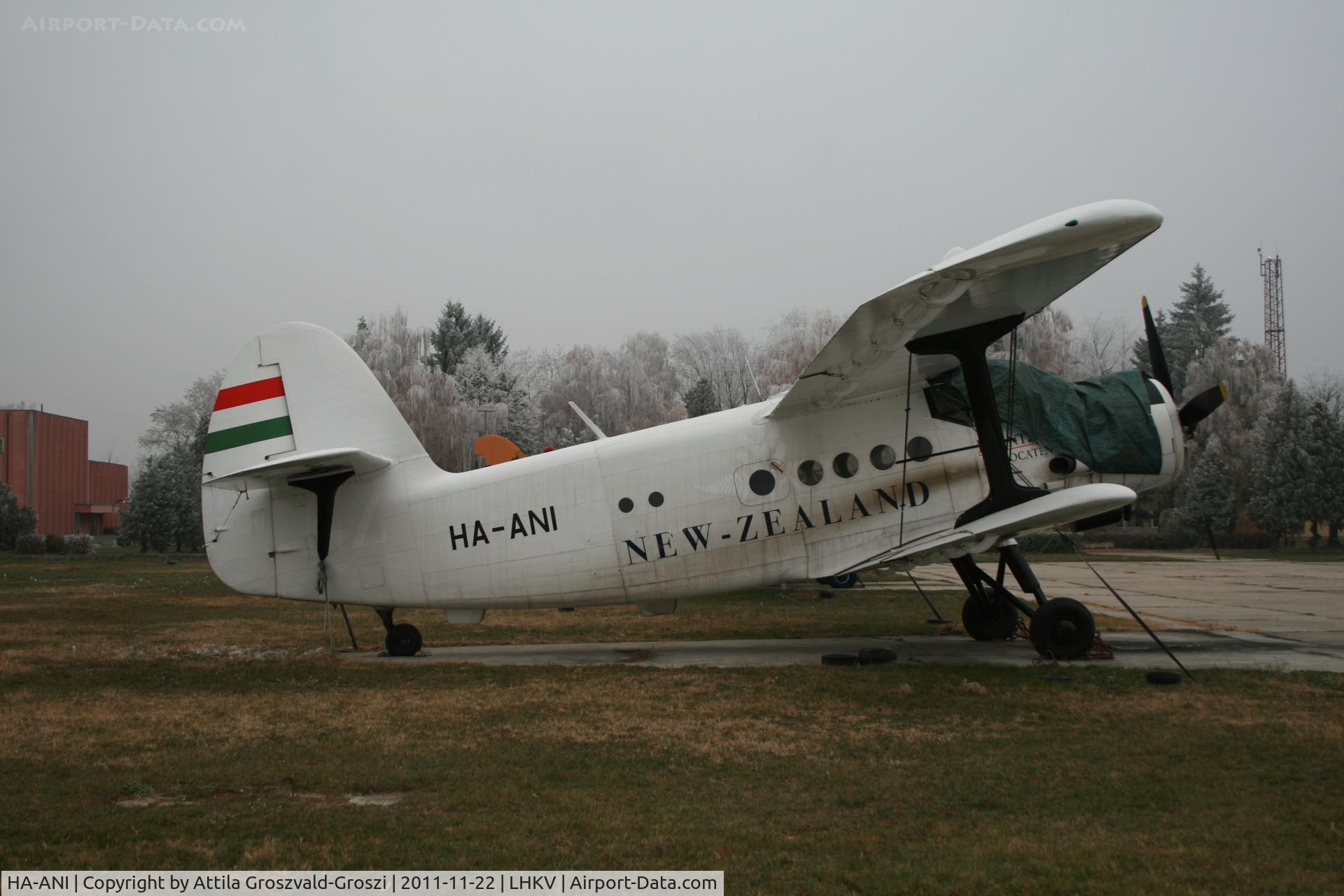 HA-ANI, 1972 Antonov An-2P C/N 1G132-55, Kaposújlak Airport, Hungary