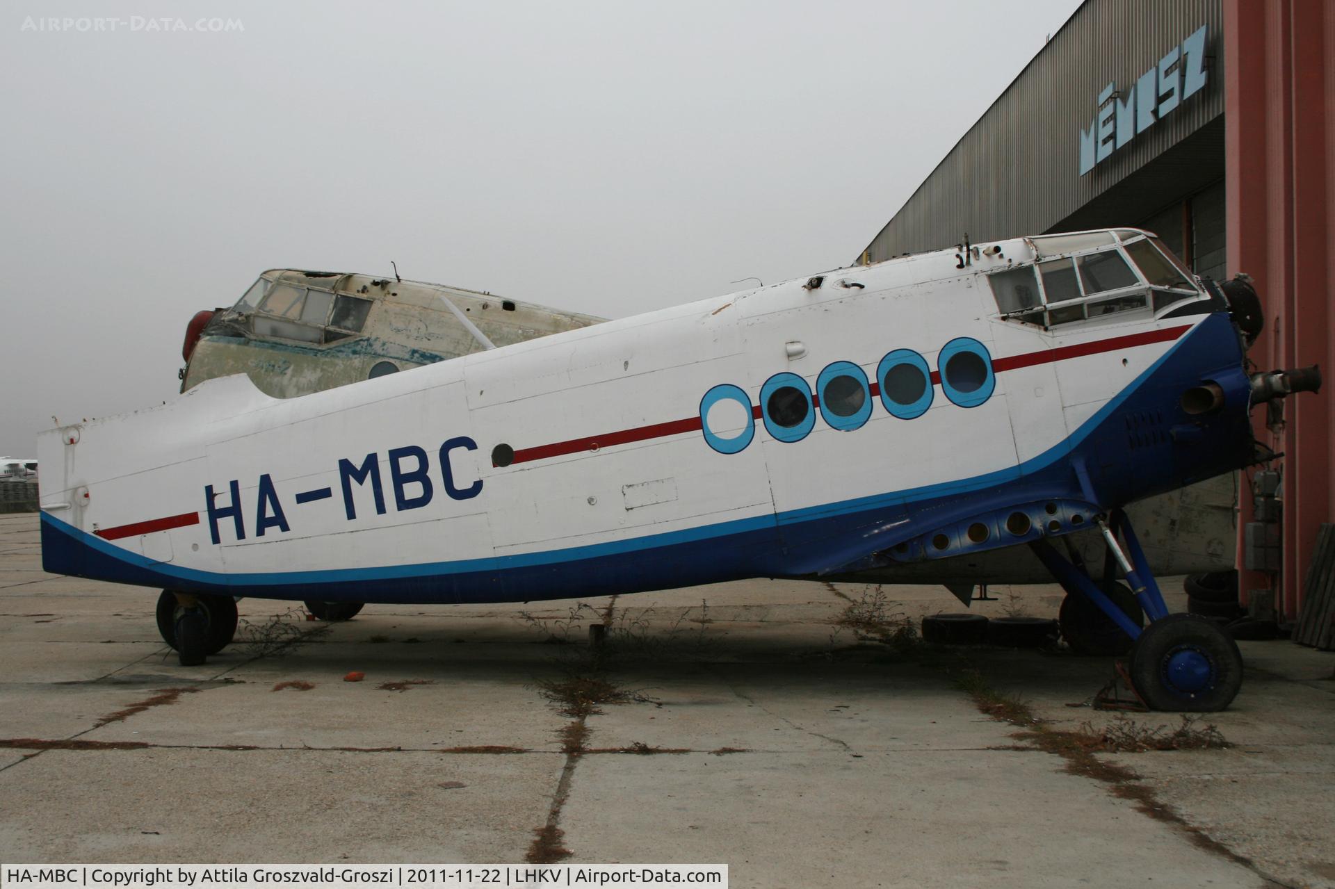 HA-MBC, 1975 PZL-Mielec An-2R C/N 1G161-08, Kaposújlak Airport, Hungary