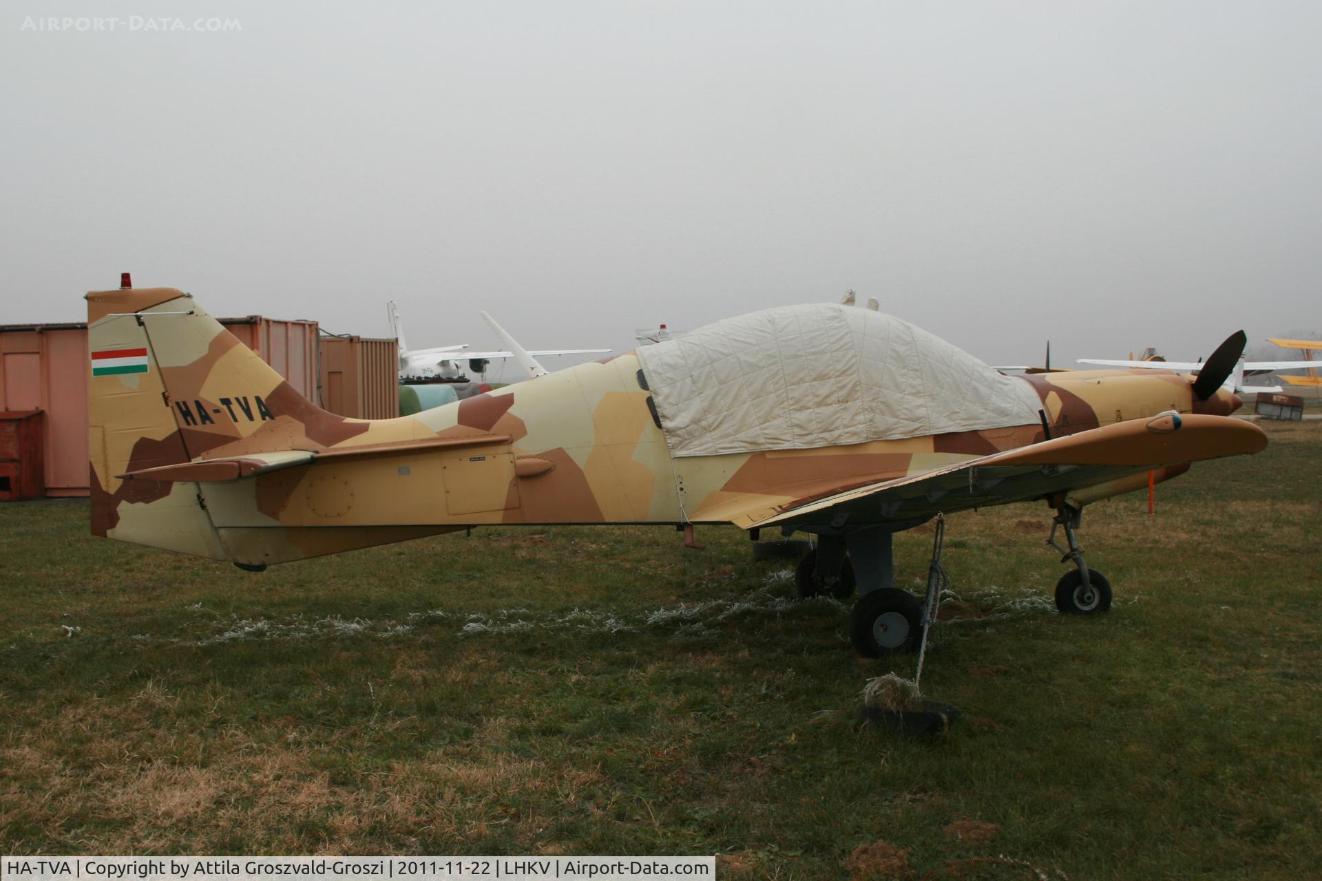 HA-TVA, 1972 Scottish Aviation Bulldog Series 100 Model 104 C/N BH100/134, Kaposújlak Airport, Hungary