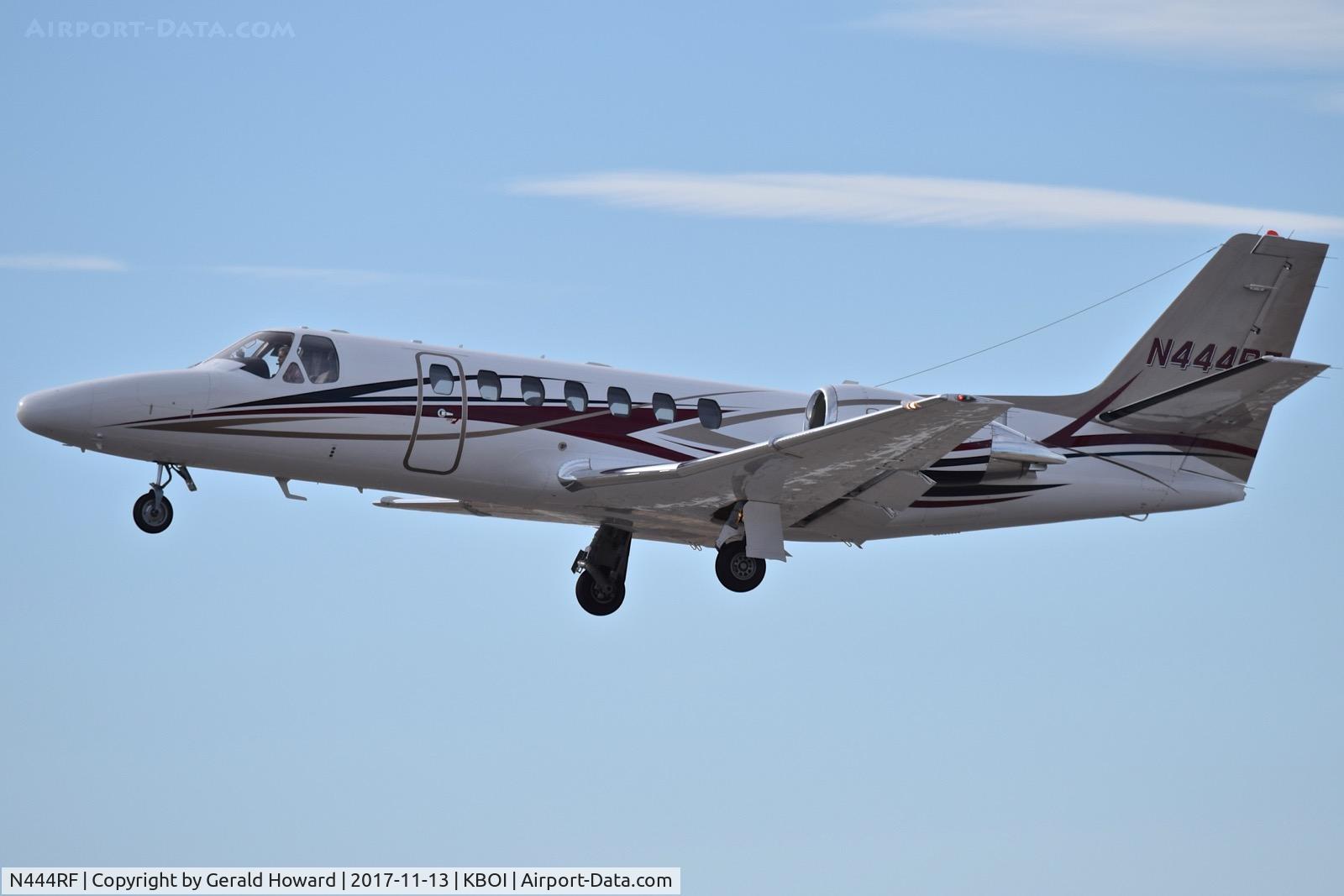 N444RF, 2001 Cessna 560 Citation Encore C/N 560-0559, Departing RWY 10R.