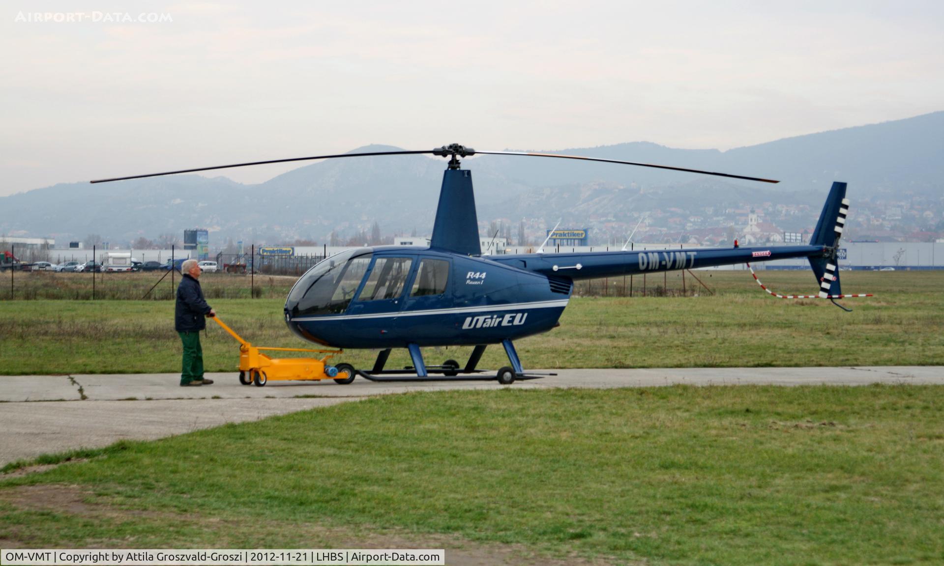 OM-VMT, 2010 Robinson R44  Raven C/N 2066, Budaörs Airport, Hungary