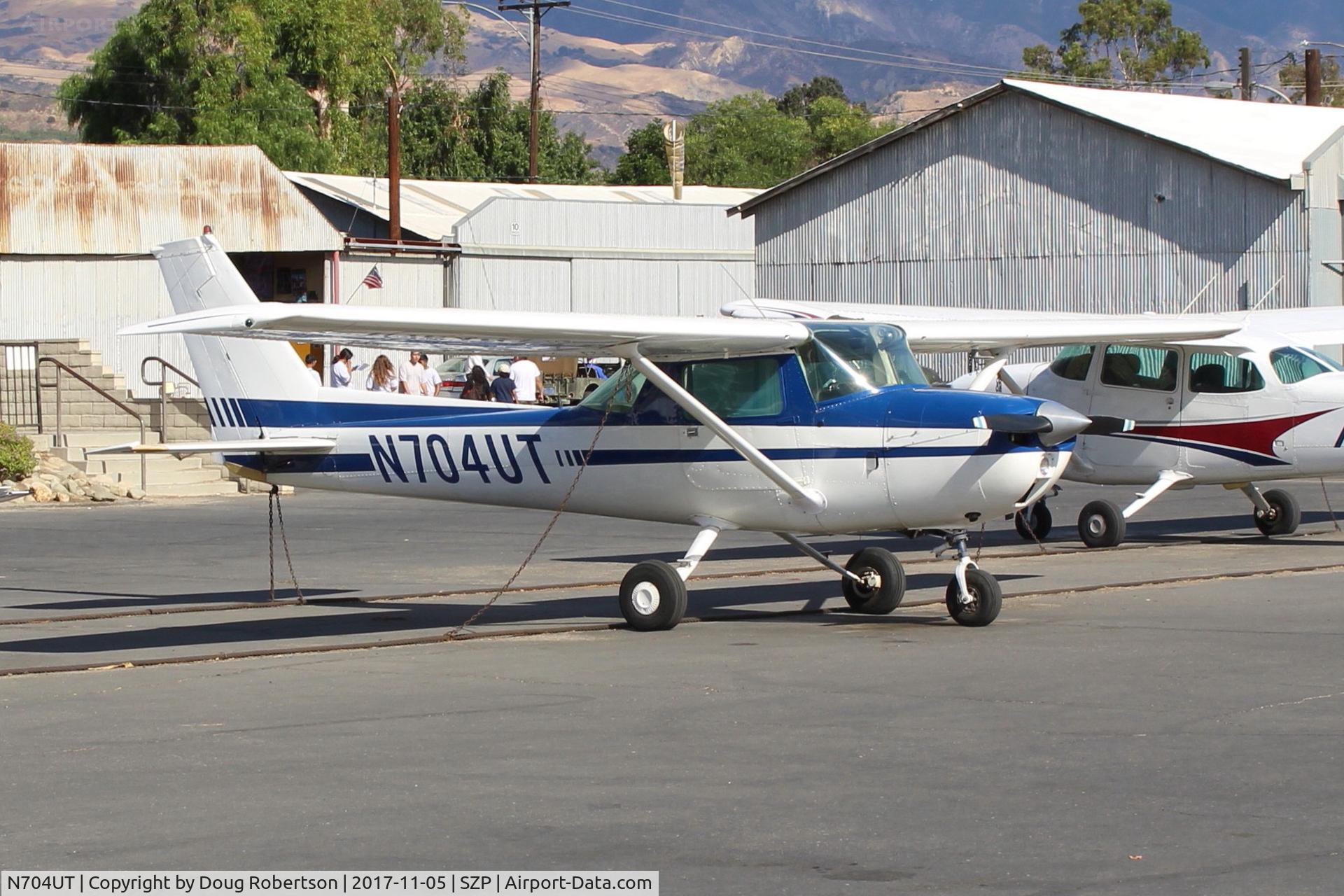 N704UT, 1976 Cessna 150M C/N 15078891, 1976 Cessna 150M, Continental O-200 100 Hp