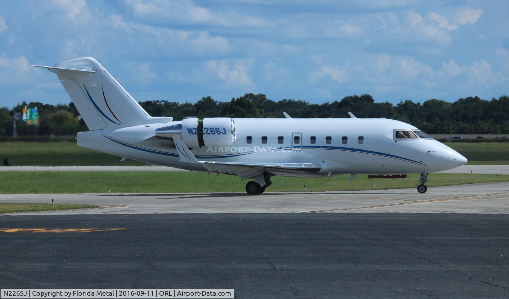 N226SJ, 1997 Canadair Challenger 604 (CL-600-2B16) C/N 5361, Challenger 604