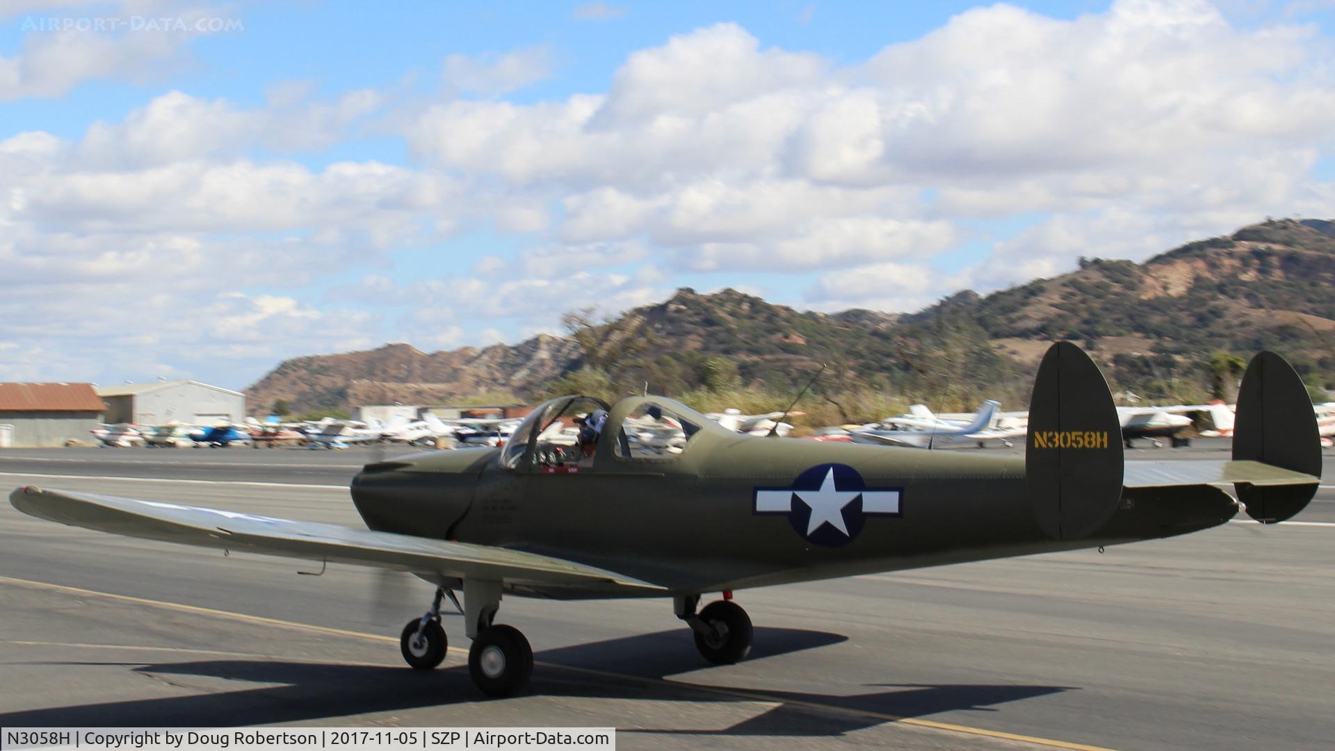 N3058H, 1946 Erco 415C Ercoupe C/N 3683, 1946 ERCO 415-C ERCOUPE, Continental C85 85 Hp, taxi to Fuel Dock