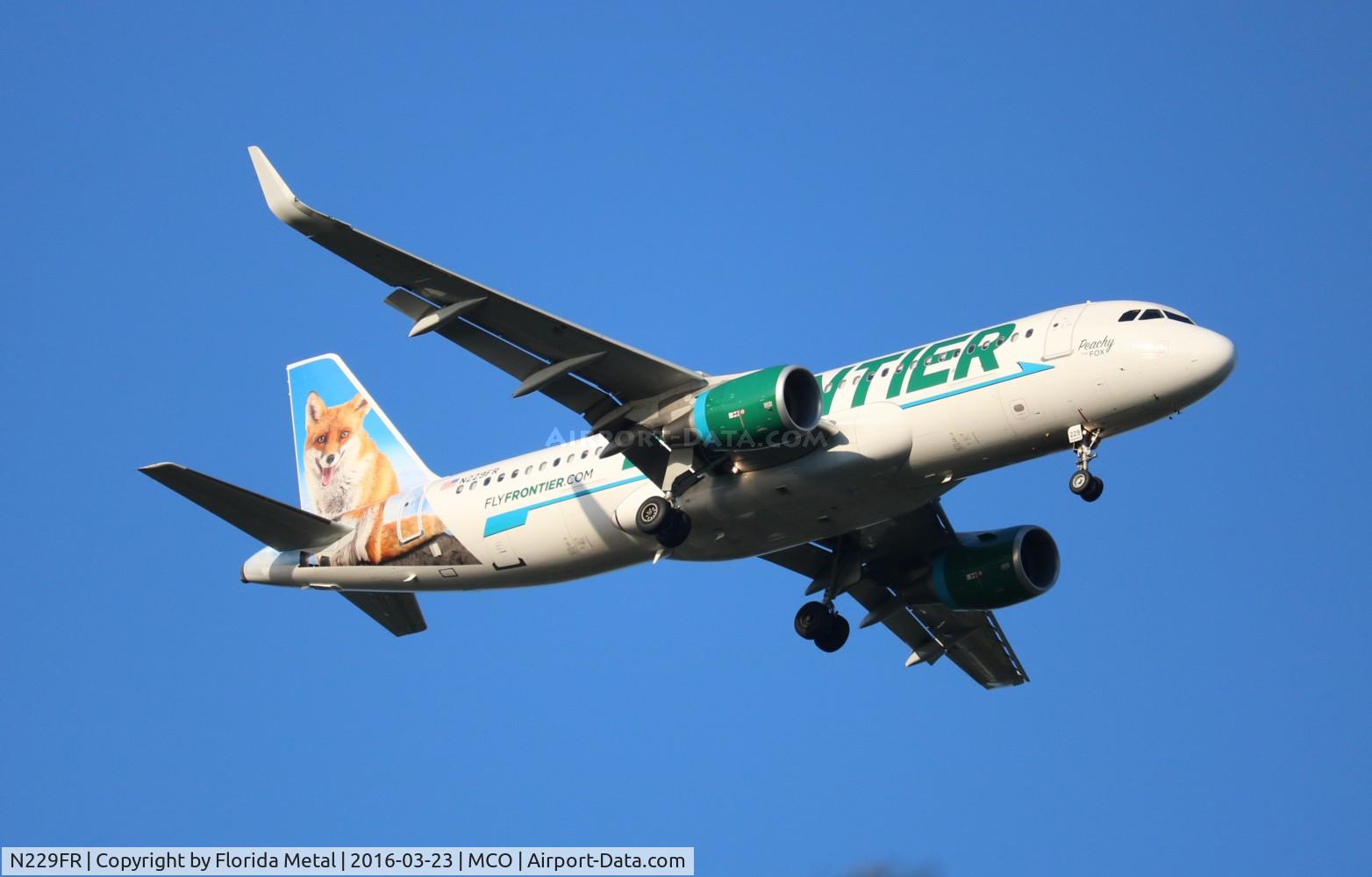N229FR, 2013 Airbus A320-214 C/N 5581, Peachy