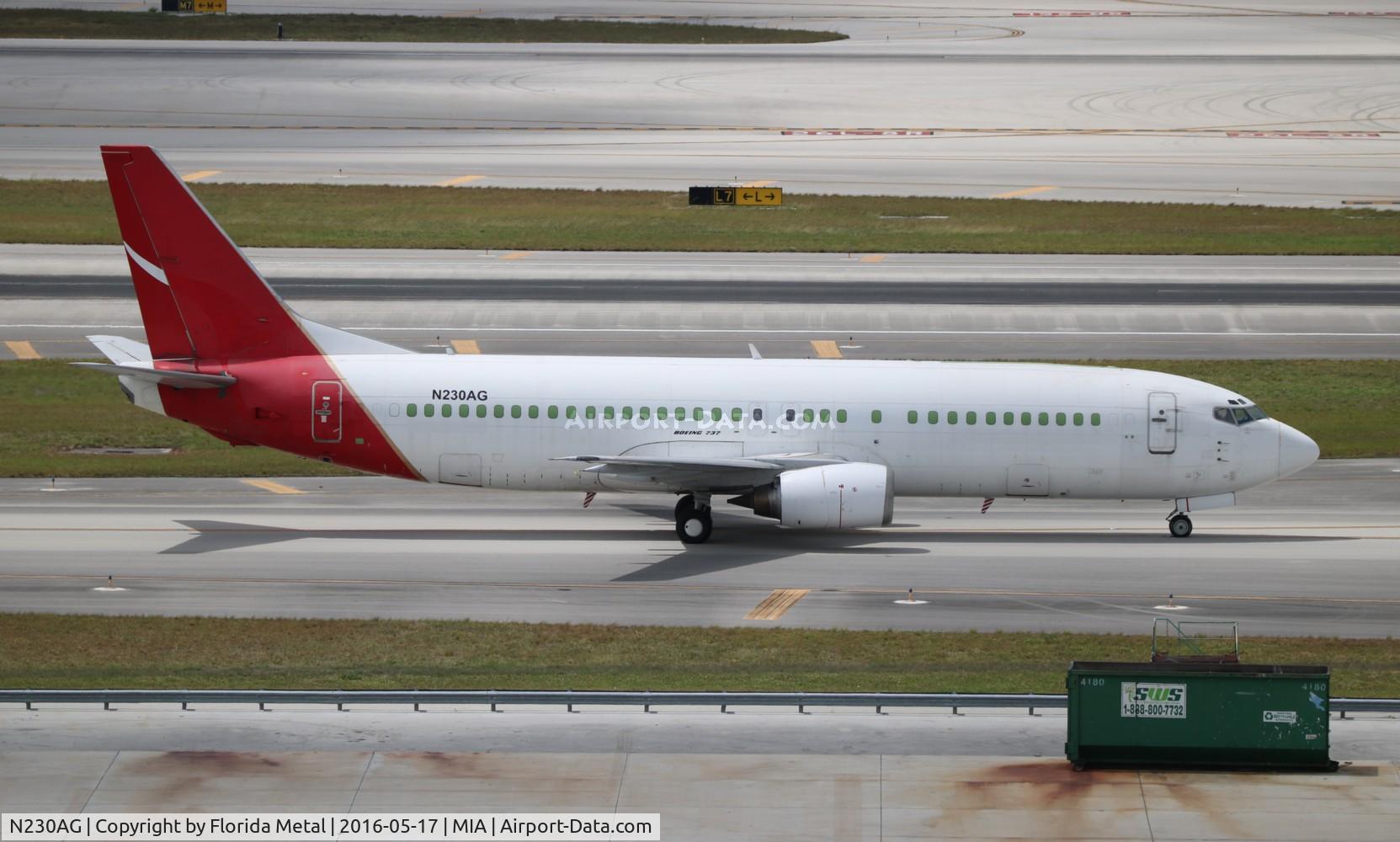N230AG, 1990 Boeing 737-476 C/N 24430, Ex Qantas