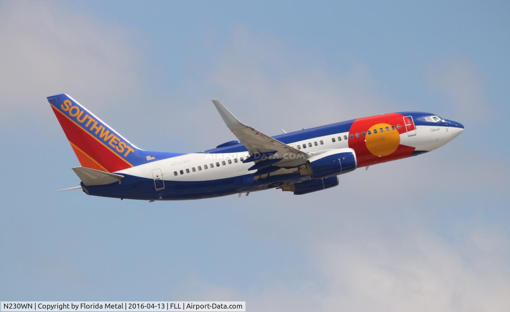 N230WN, 2006 Boeing 737-7H4 C/N 34592, Colorado One