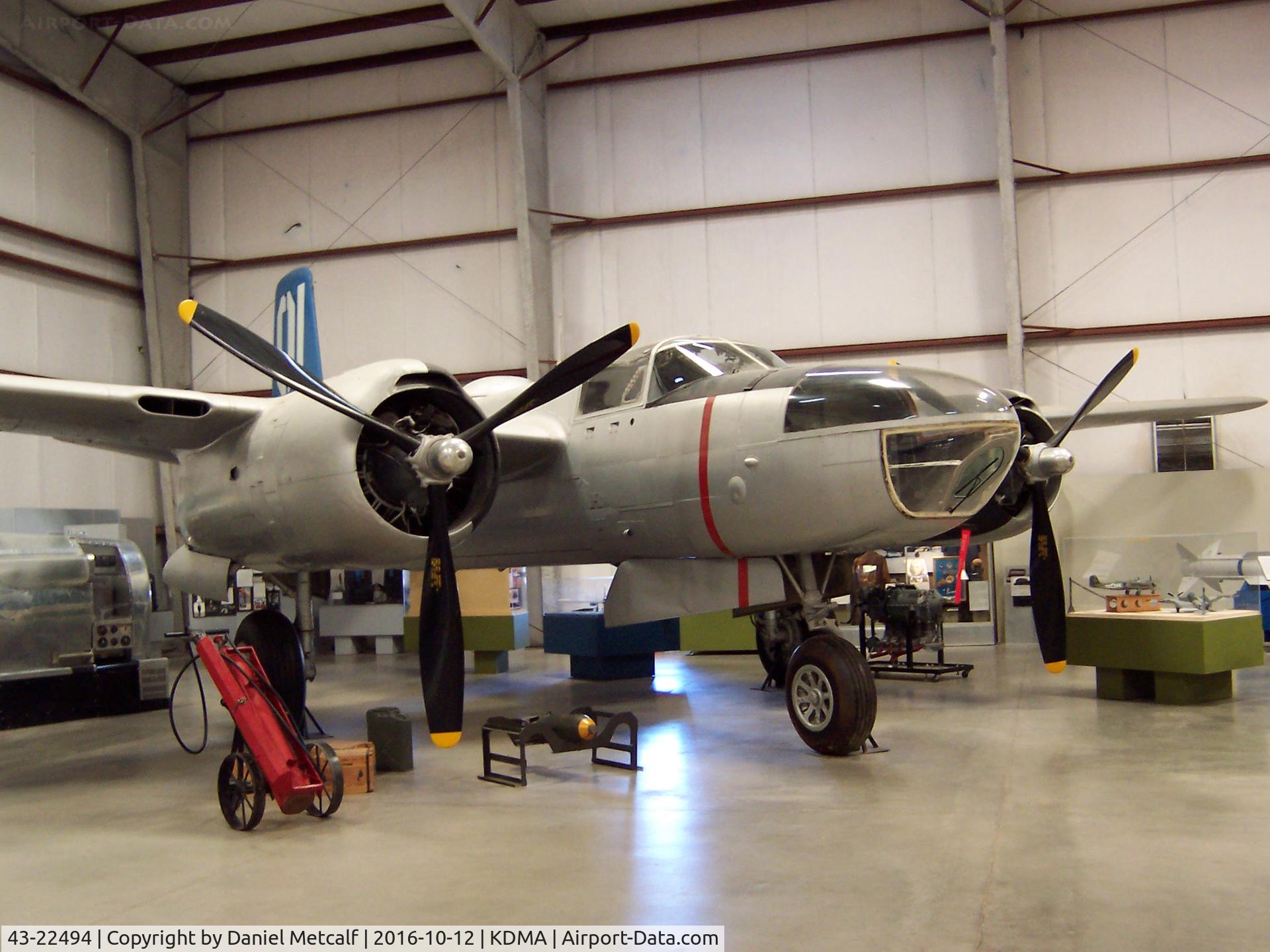 43-22494, 1943 Douglas A-26C Invader C/N 18641, Pima Air & Space Museum
