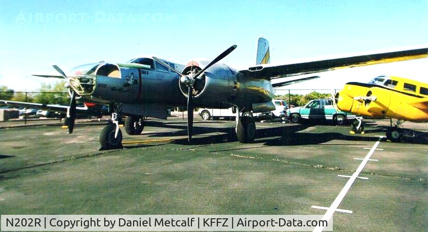 N202R, Douglas B-26C Invader C/N 28880, Seen on the Airbase Arizona CAF ramp
