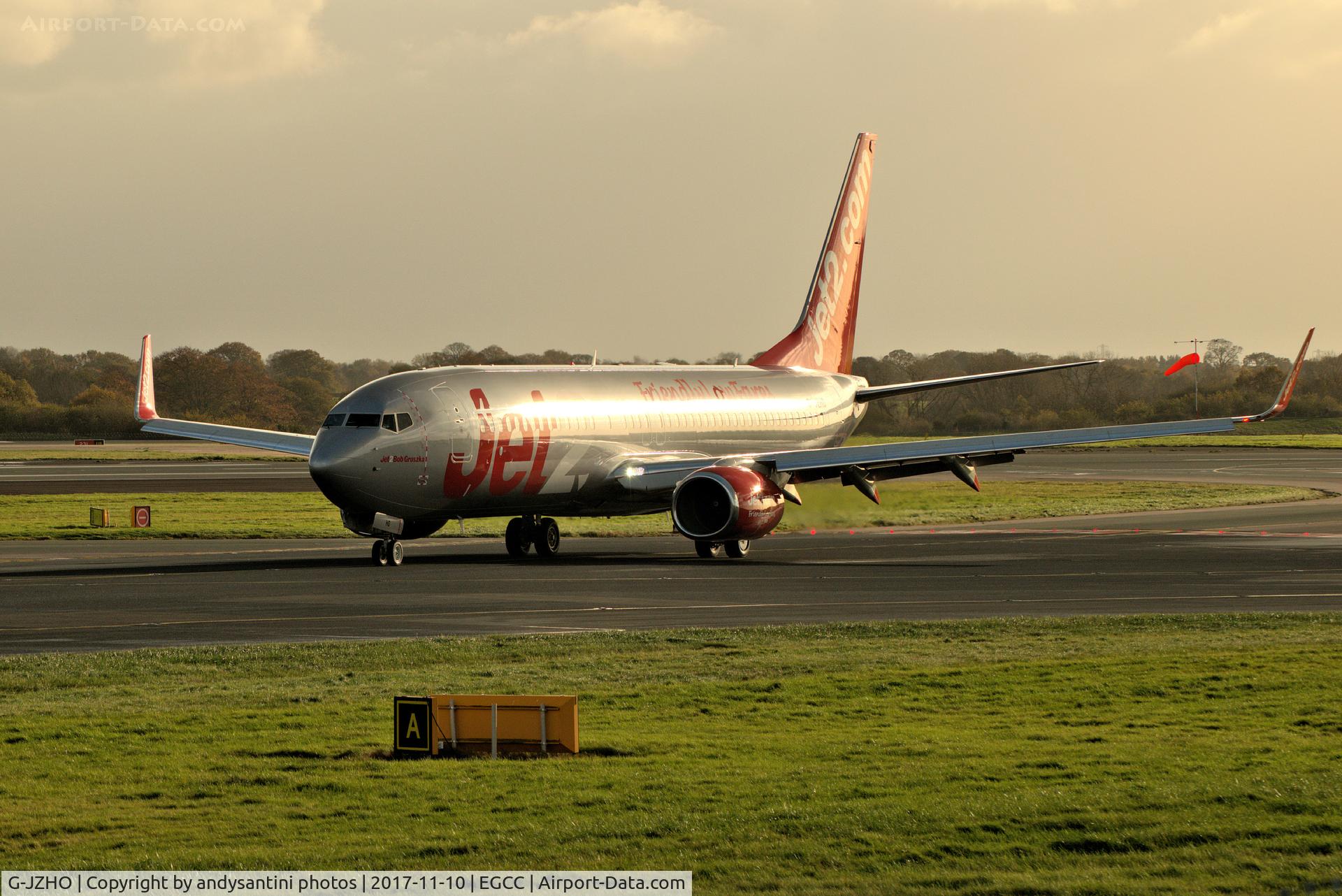 G-JZHO, 2016 Boeing 737-8MG C/N 63569, taxing in after landing.