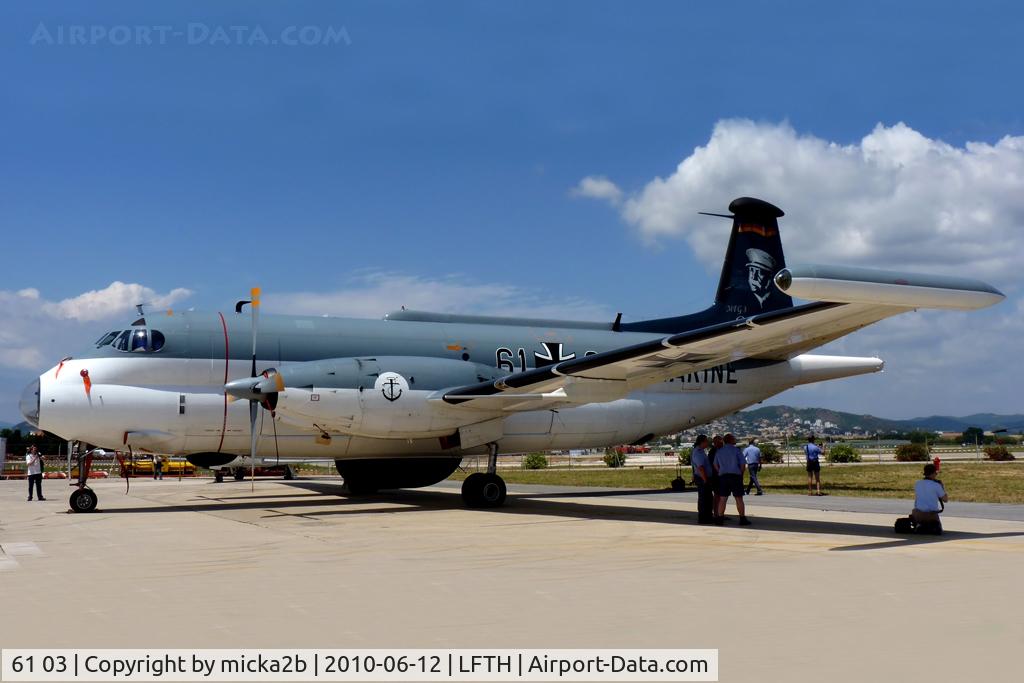 61 03, Breguet BR-1150 Elint C/N 6, Parked