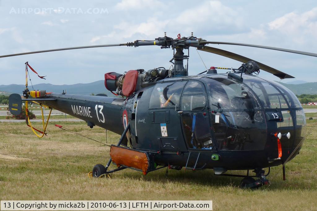 13, Sud Aviation SE-3160 Alouette III C/N 1013, Parked