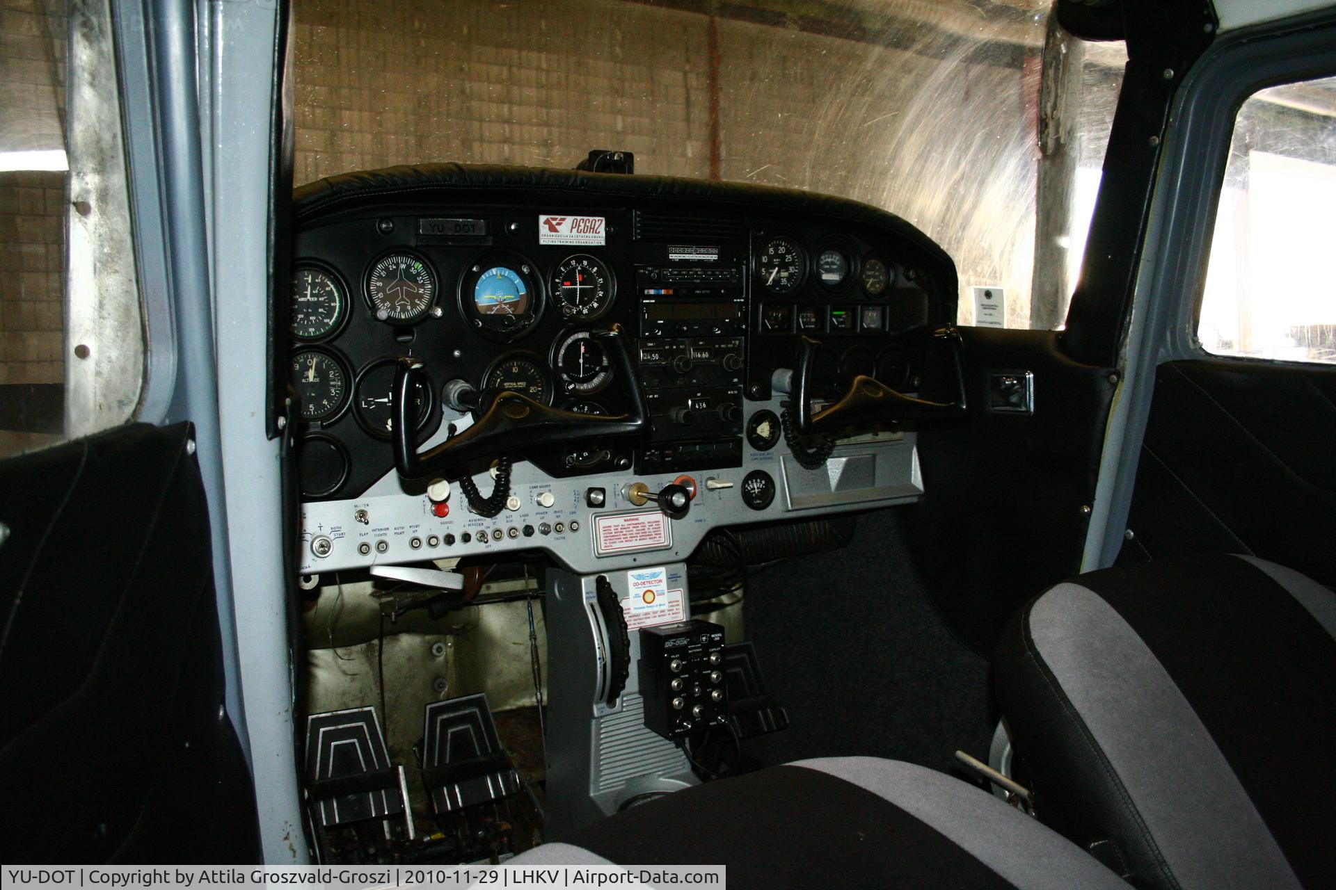 YU-DOT, 1966 Reims F172G Skyhawk C/N F172-0264, Kaposújlak Airport, Hungary