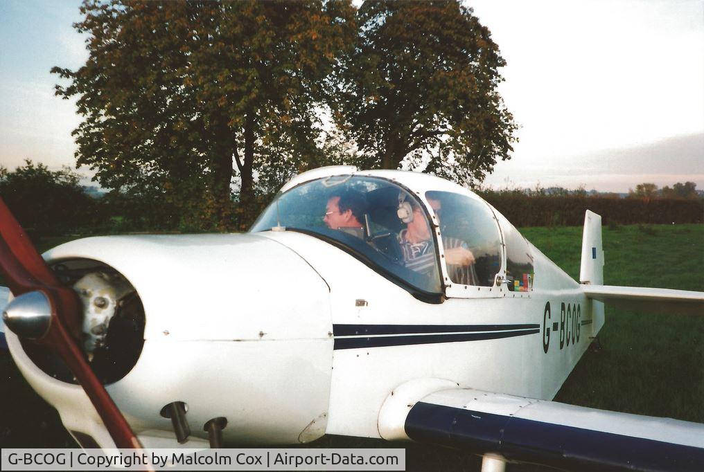 G-BCOG, 1960 Jodel D-112 C/N 1017, Photo taken at North Morton grass strip Didcot