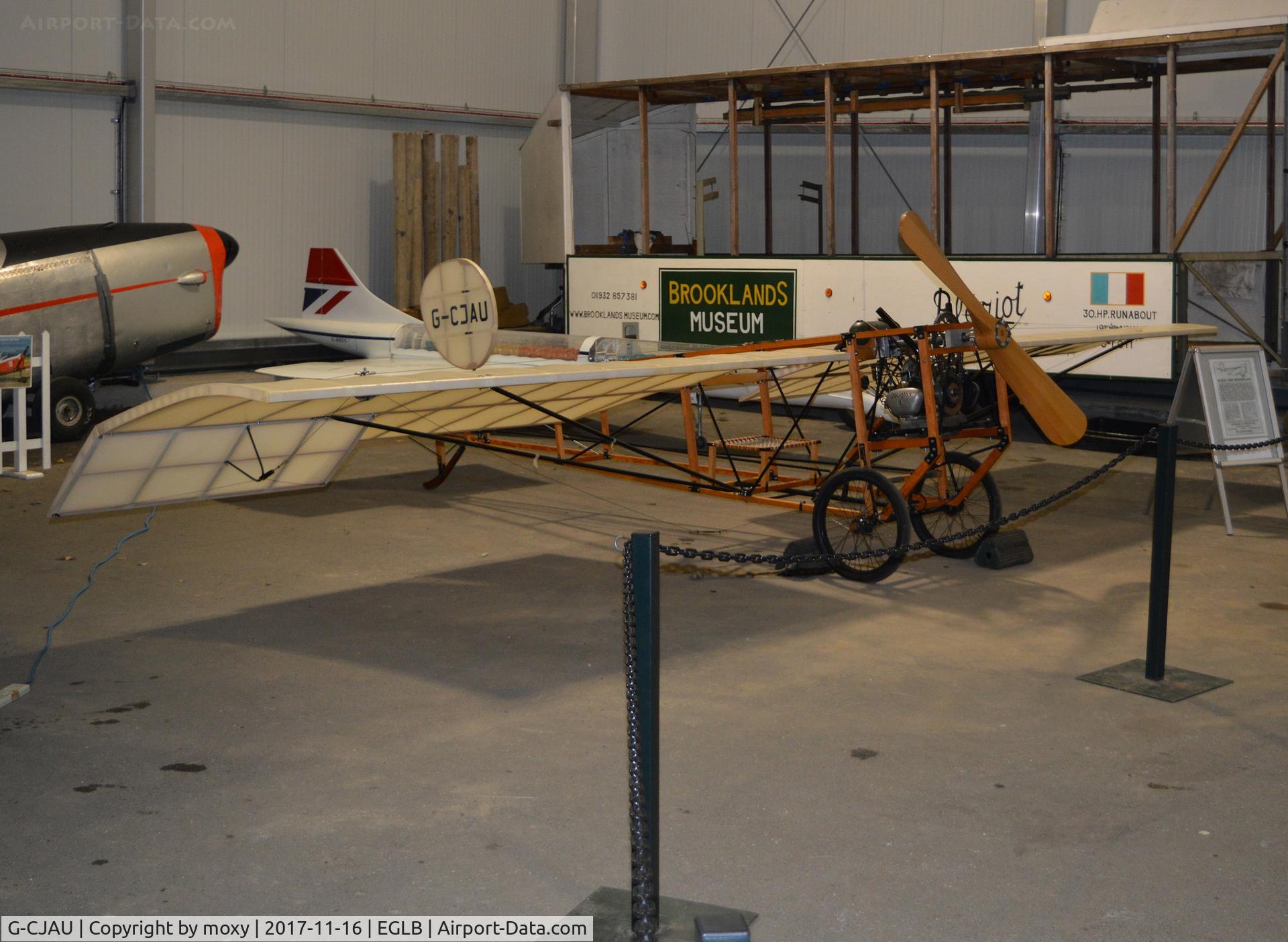 G-CJAU, 2016 Aubert J. White Sports Monoplane C/N JA002, Aubert J. White Sports Monoplane at Brooklands Aerodrome.