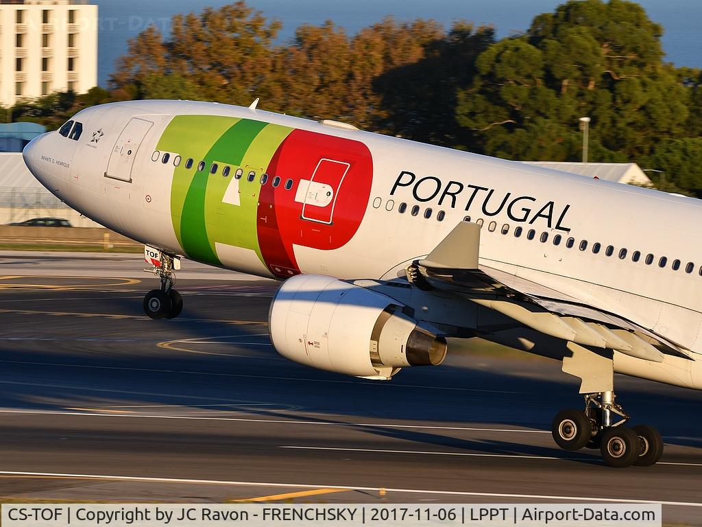 CS-TOF, 1999 Airbus A330-223 C/N 308, Infante D.Henrique take off runway 03