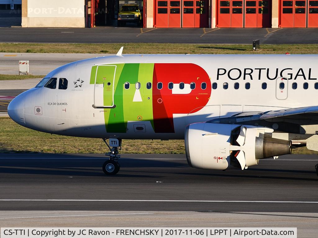 CS-TTI, 1998 Airbus A319-111 C/N 933, Eca de Queiros