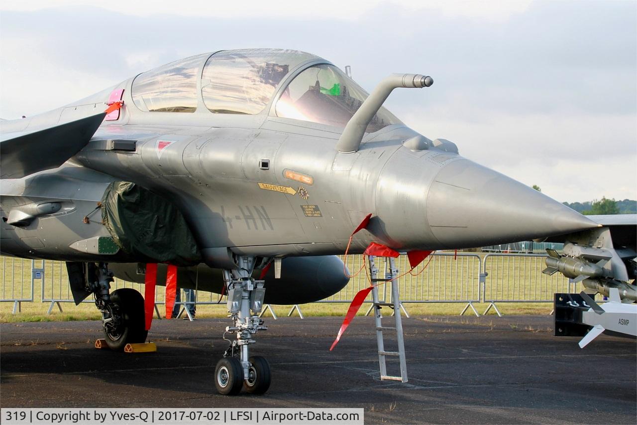 319, Dassault Rafale B C/N 314, Dassault Rafale B, Static display, St Dizier-Robinson Air Base 113 (LFSI) Open day 2017