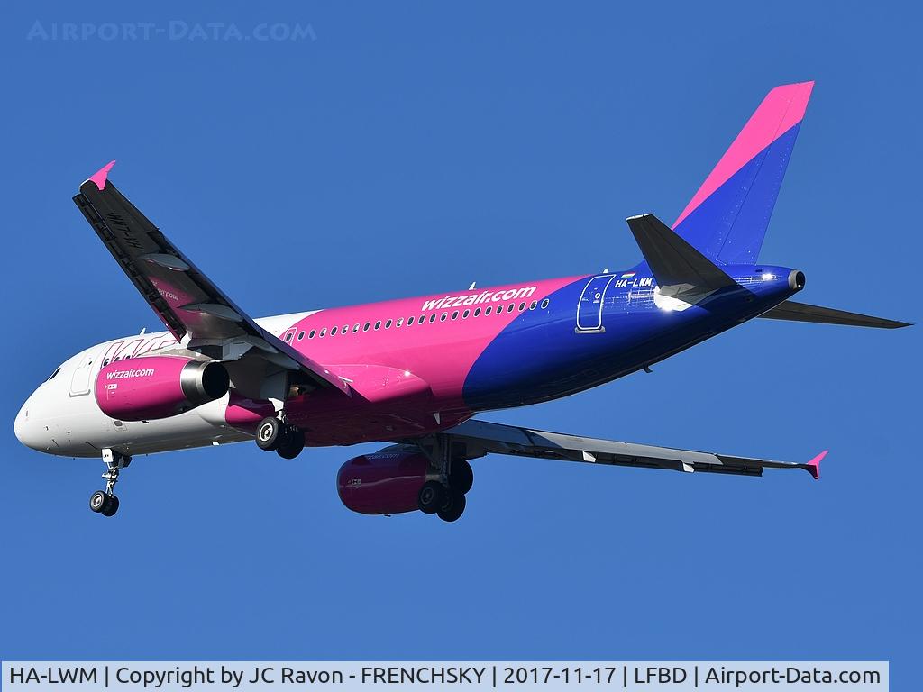 HA-LWM, 2012 Airbus A320-232 C/N 5021, Wizz Air W62257 from Budapest (BUD)