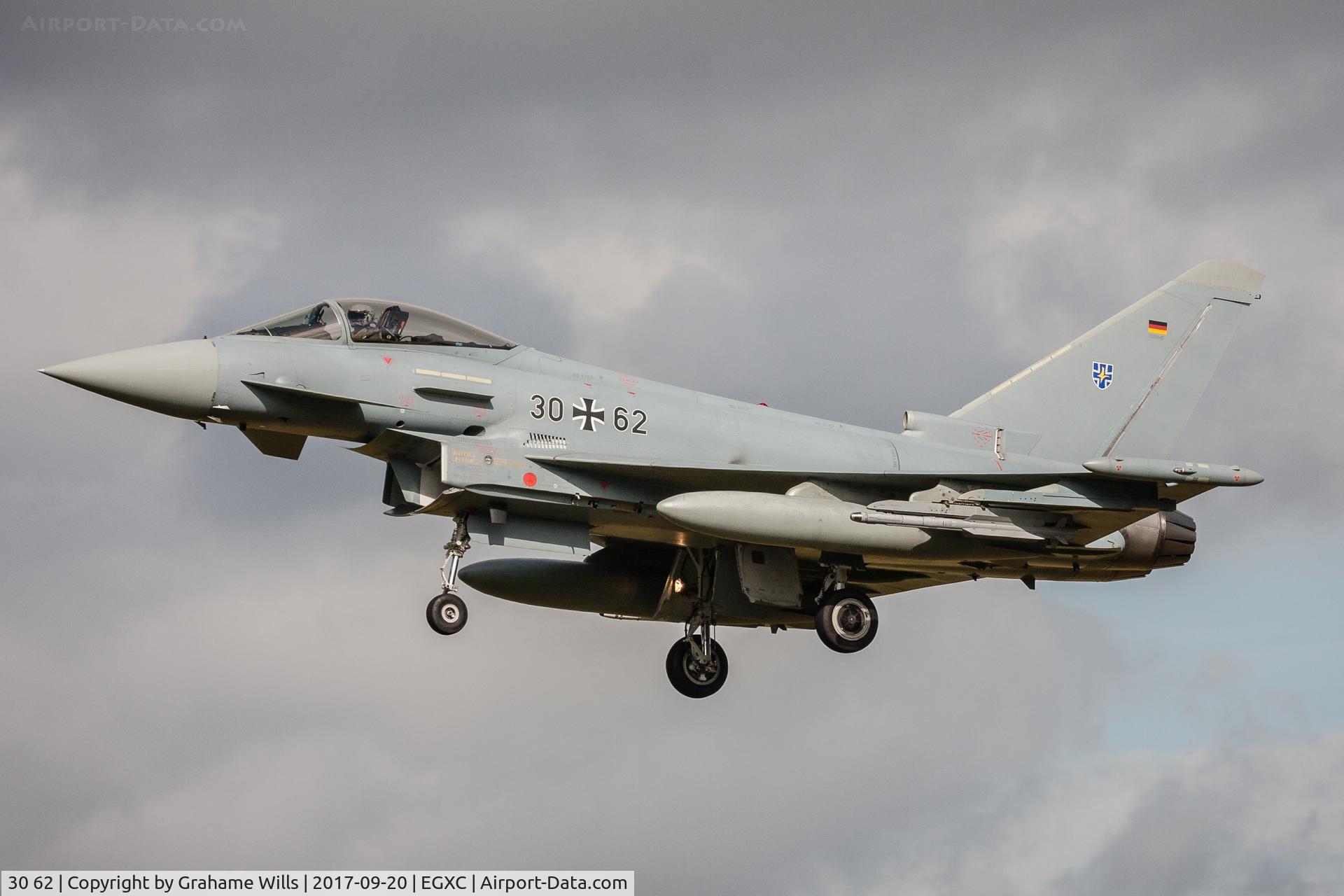30 62, 2010 Eurofighter EF-2000 Typhoon S C/N GS045, Eurofighter  EF2000GS 3062 TLG-73 German AF, Coningsby 20/9/17