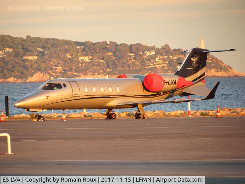 ES-LVA, 2009 Learjet 60 C/N 60-372, Parked