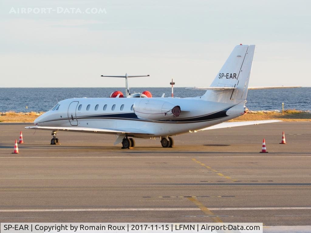 SP-EAR, 2008 Cessna 680 Citation Sovereign C/N 680-0213, Parked