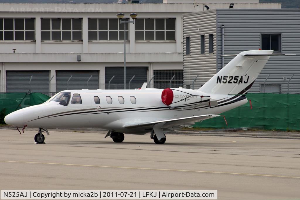 N525AJ, 2008 Cessna 525 CitationJet CJ1+ C/N 525-0673, Parked