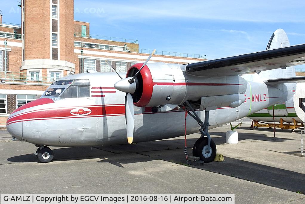 G-AMLZ, Percival P-50 Prince 6E C/N P50-46, Liverpool Speke