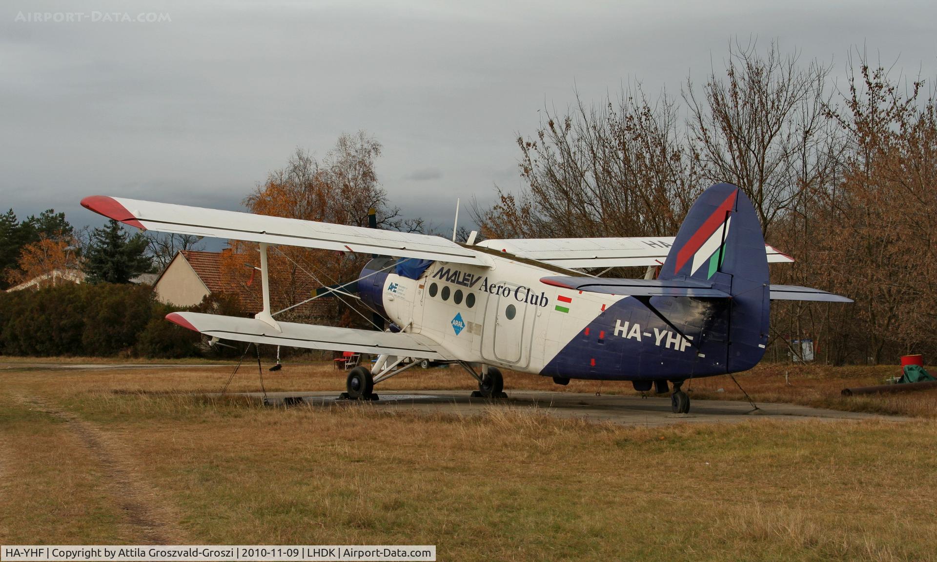 HA-YHF, 1988 PZL-Mielec AN-2PF C/N 1G224-13, Dunakeszi Airport, Hungary
