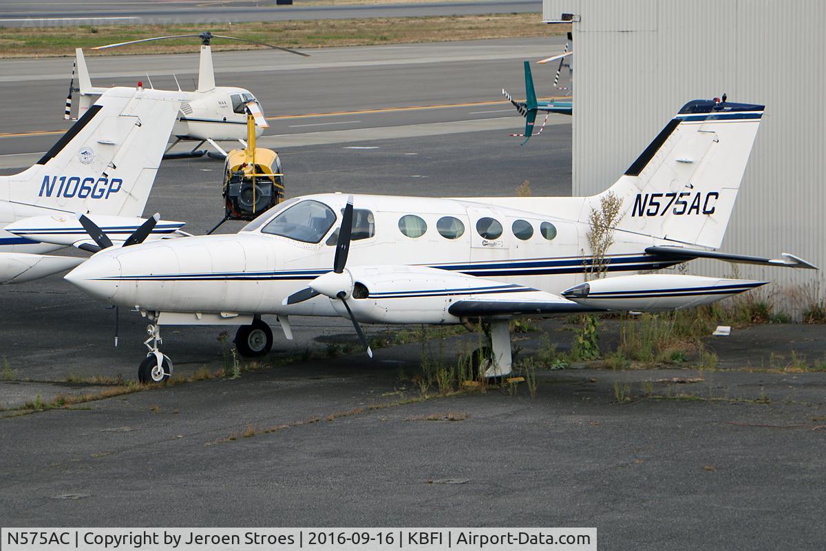 N575AC, 1974 Cessna 421B Golden Eagle C/N 421B0572, kbfi