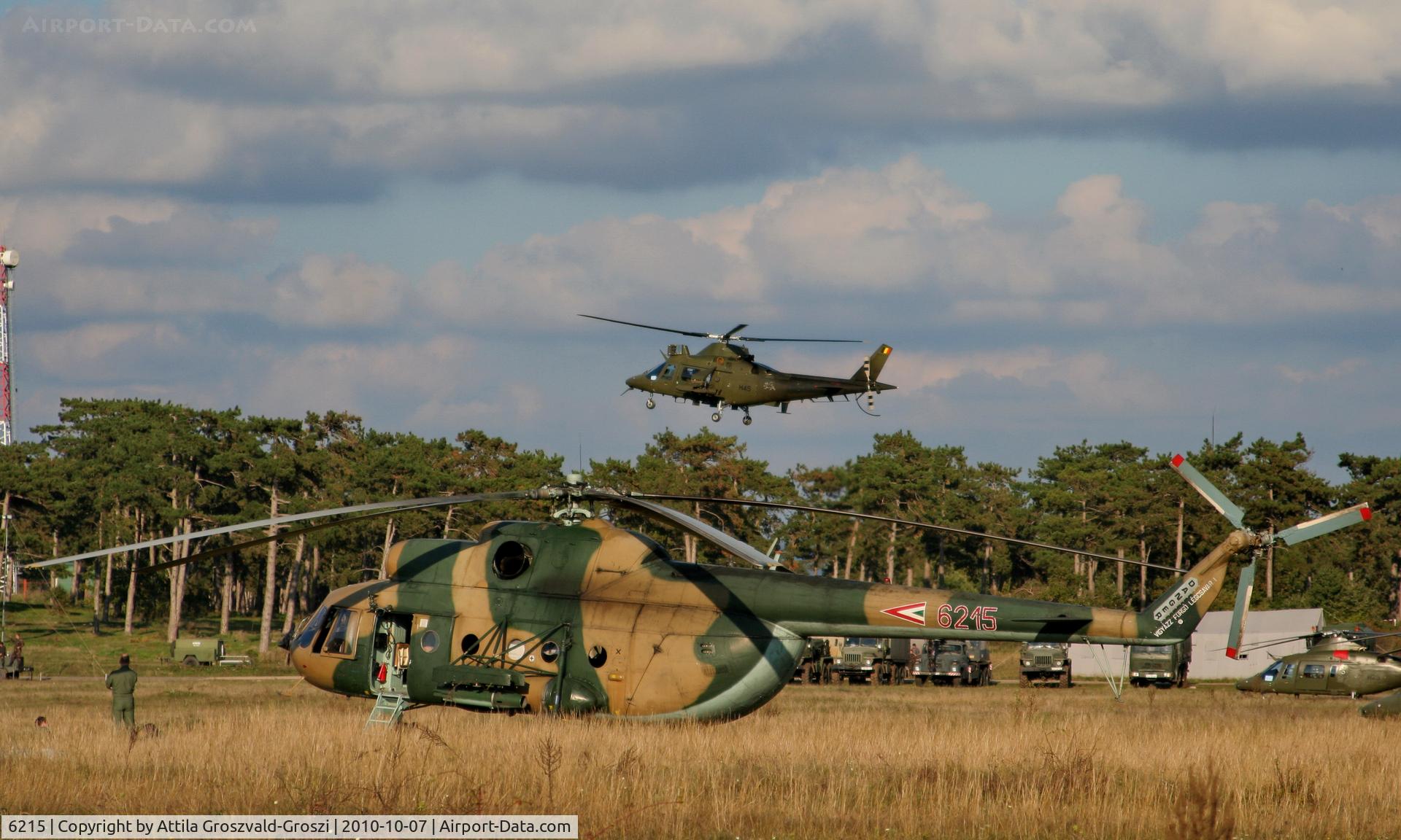 6215, 1980 Mil Mi-8T Hip C/N 226215, Veszprém--Jutas Ujmajor, Hungary