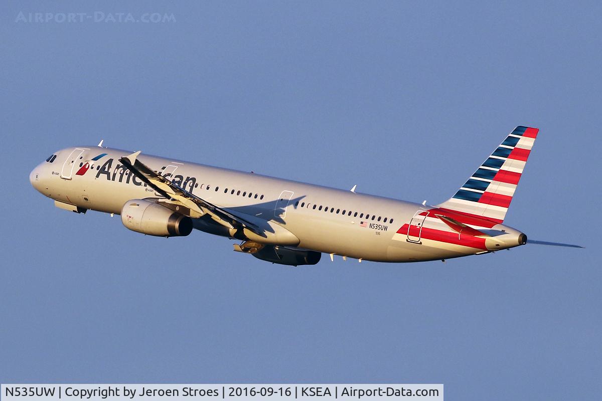 N535UW, 2009 Airbus A321-231 C/N 3993, ksea
