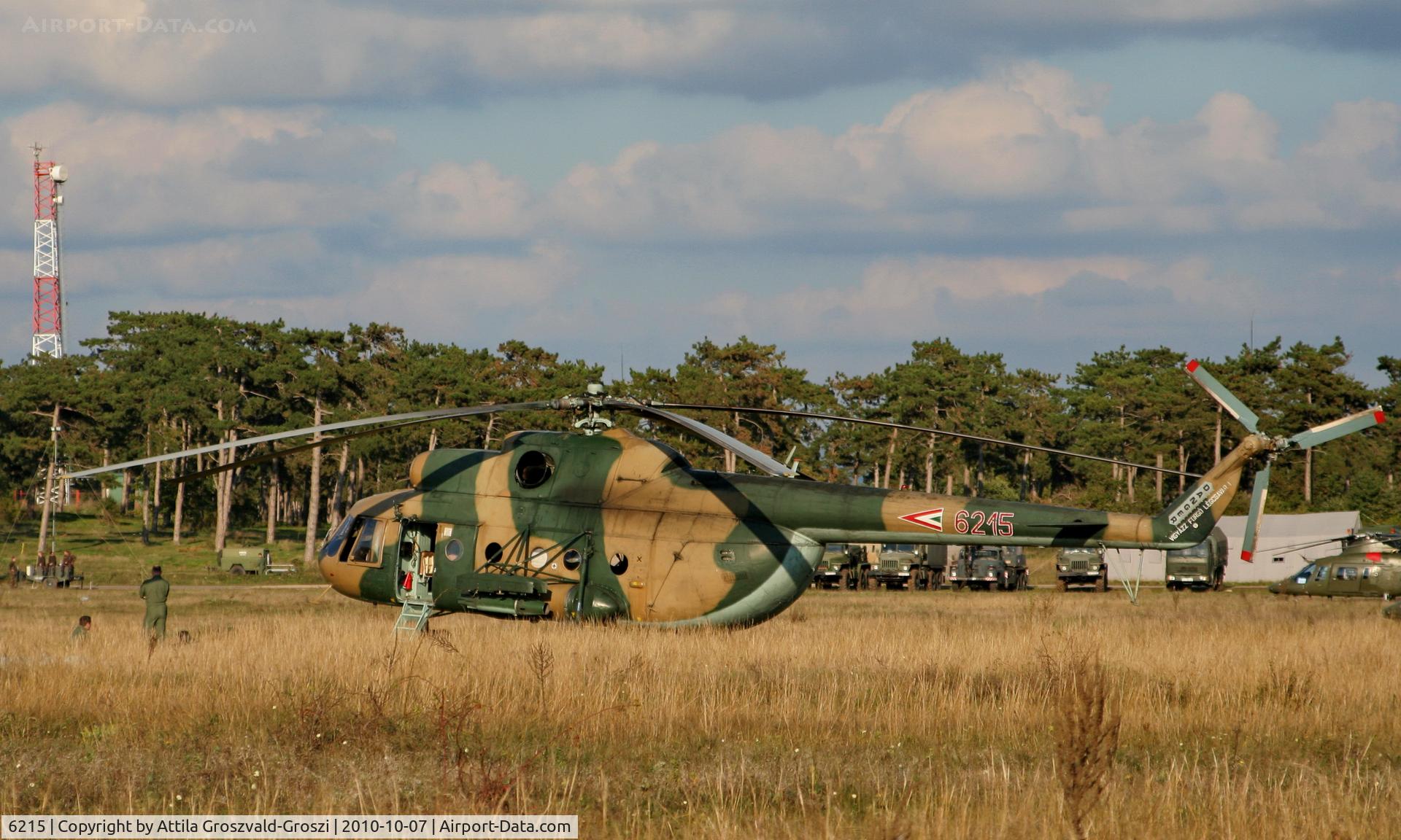6215, 1980 Mil Mi-8T Hip C/N 226215, Veszprém--Jutas Ujmajor, Hungary