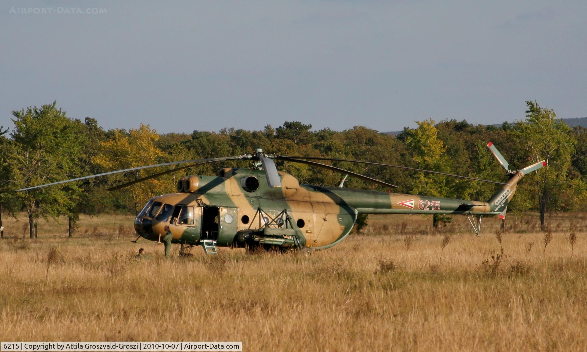 6215, 1980 Mil Mi-8T Hip C/N 226215, Veszprém--Jutas Ujmajor, Hungary
