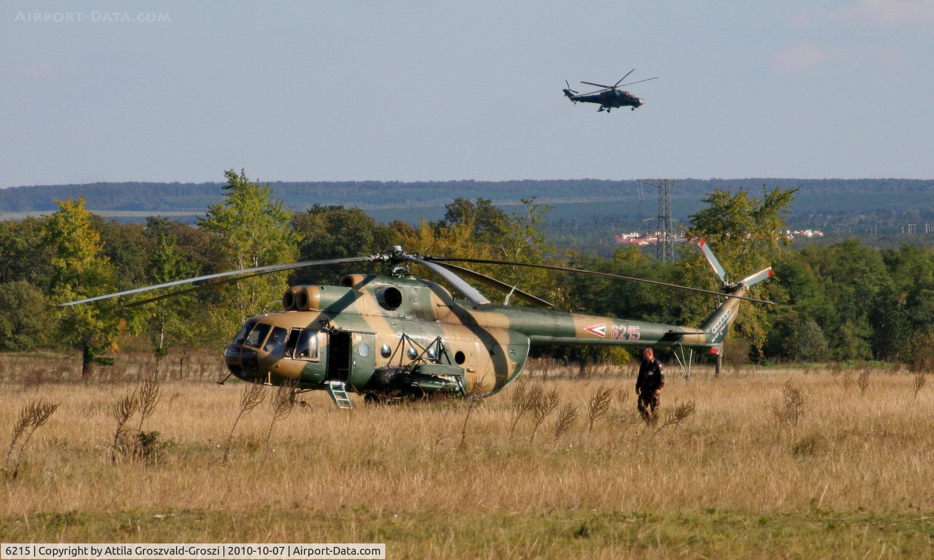 6215, 1980 Mil Mi-8T Hip C/N 226215, Veszprém--Jutas Ujmajor, Hungary