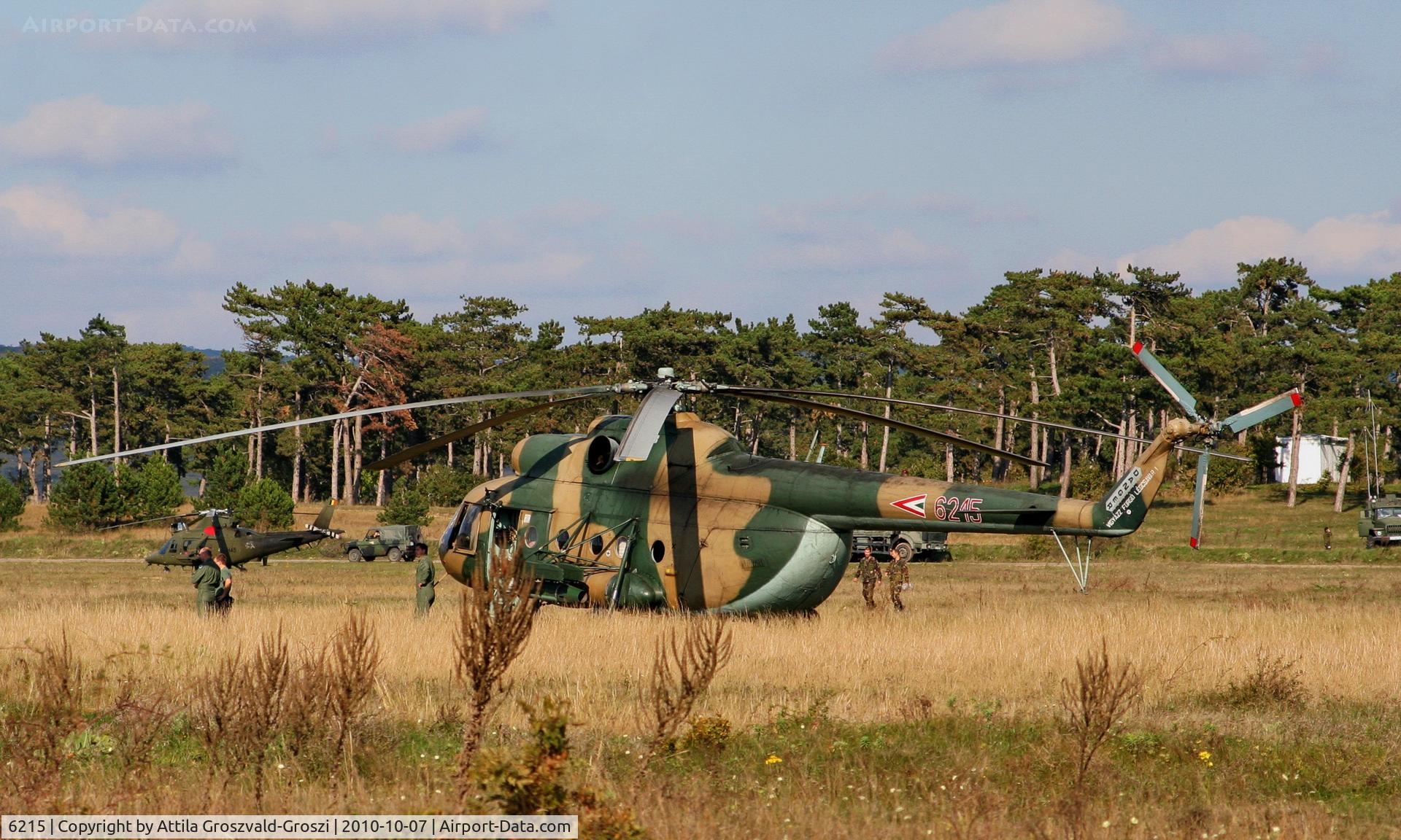 6215, 1980 Mil Mi-8T Hip C/N 226215, Veszprém--Jutas Ujmajor, Hungary