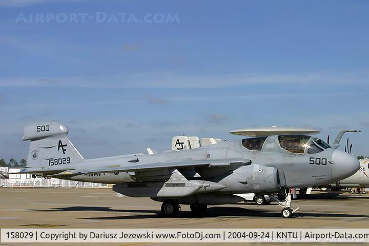 158029, 1971 Grumman EA-6B Prowler C/N MP-6, EA-6B Prowler 158029 AF-500 from VAQ-209 