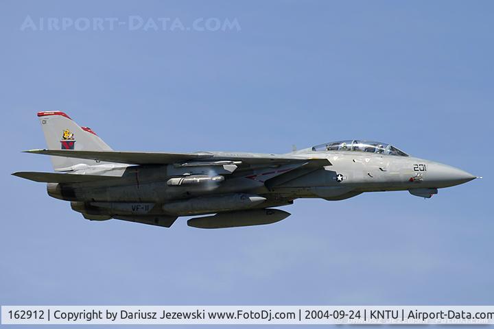 162912, Grumman F-14B Tomcat C/N 560, F-14B Tomcat 162912 AA-201 from VFA-11 