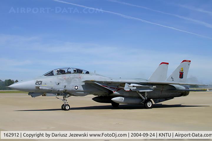 162912, Grumman F-14B Tomcat C/N 560, F-14B Tomcat 162912 AA-201 from VFA-11 