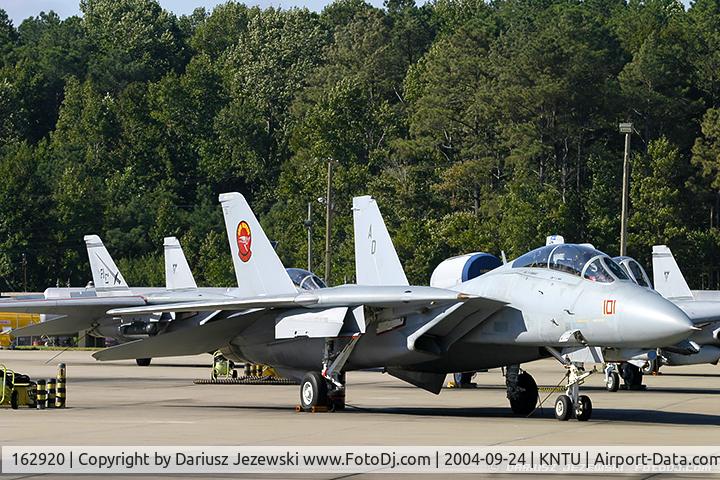 162920, Grumman F-14A Tomcat C/N 568, F-14B Tomcat 162920 AD-101 from VF-101 