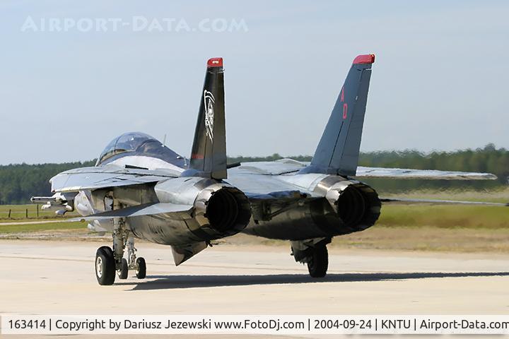 163414, 1990 Grumman F-14D Tomcat C/N 598/D-3, F-14D Tomcat 163414 AD-163 from VF-101 