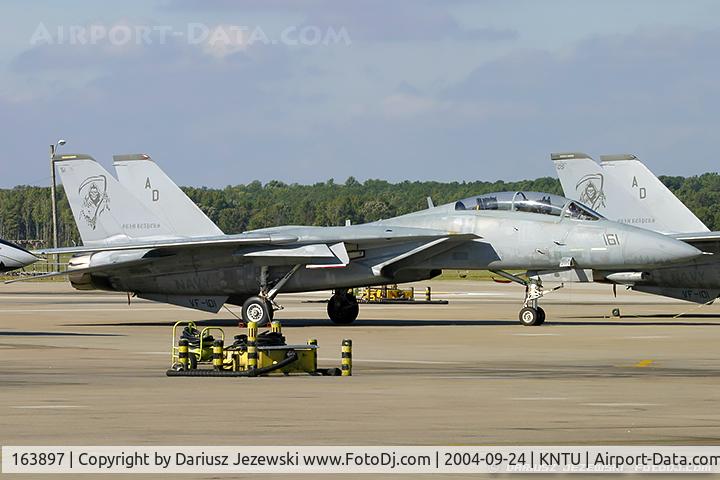 163897, Grumman F-14D Tomcat C/N 607/D-12, F-14D Tomcat 163897 AD-161 from VF-101 