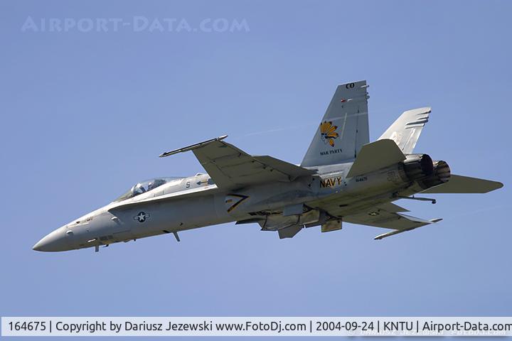 164675, McDonnell Douglas F/A-18C Hornet C/N 1105, F/A-18C Hornet 164675 AJ-401 from VFA-87 