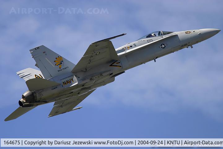 164675, McDonnell Douglas F/A-18C Hornet C/N 1105, F/A-18C Hornet 164675 AJ-401 from VFA-87 