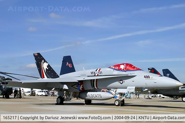 165217, McDonnell Douglas F/A-18C Hornet C/N 1396/C442, F/A-18C Hornet 165217 NE-400 from VFA-34 