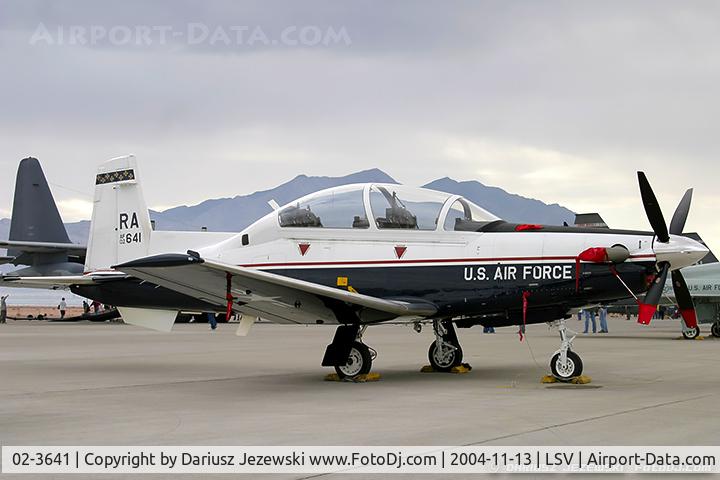 02-3641, Raytheon T-6A Texan II C/N PT-182, T-6A Texan II 02-3641 RA from 559th FTS 