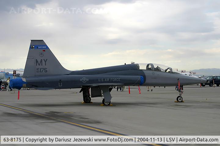 63-8175, 1963 Northrop T-38C Talon C/N N.5522, T-38C Talon 63-8175 MY from 49th FTS 