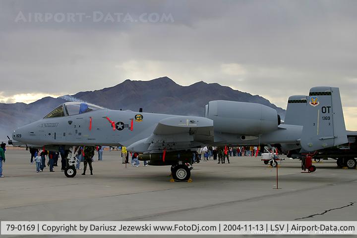 79-0169, 1979 Fairchild Republic A-10C Thunderbolt II C/N A10-0433, A-10A Thunderbolt 79-0169 OT from 422nd TES 