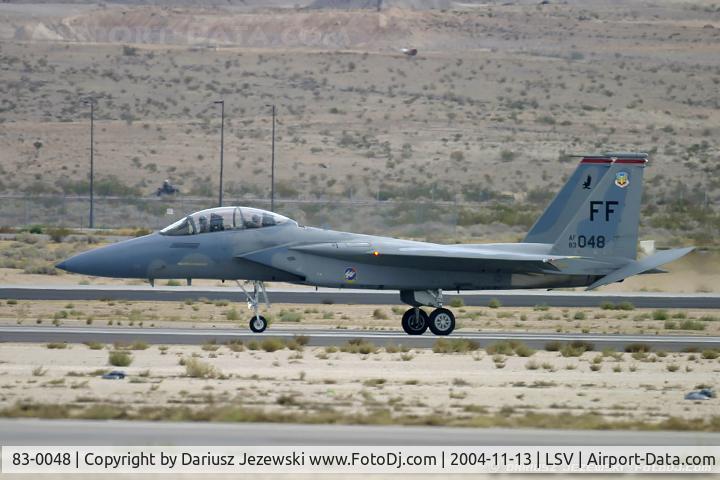 83-0048, 1983 McDonnell Douglas F-15D Eagle C/N 0886/D047, F-15D Eagle 83-0048 FF from 71st FS 