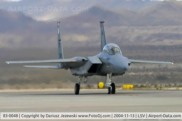 83-0048, 1983 McDonnell Douglas F-15D Eagle C/N 0886/D047, F-15D Eagle 83-0048 FF from 71st FS 
